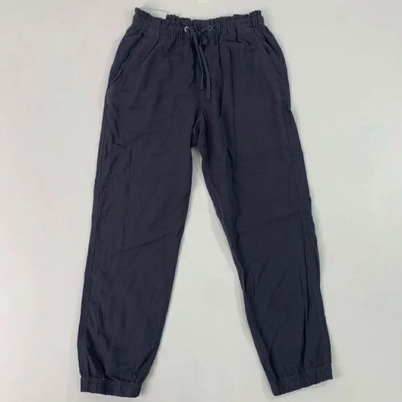 Social Standard by Sanctuary Navy Linen Solstice Jogger Pants XXL NWT - Picture 4 of 8